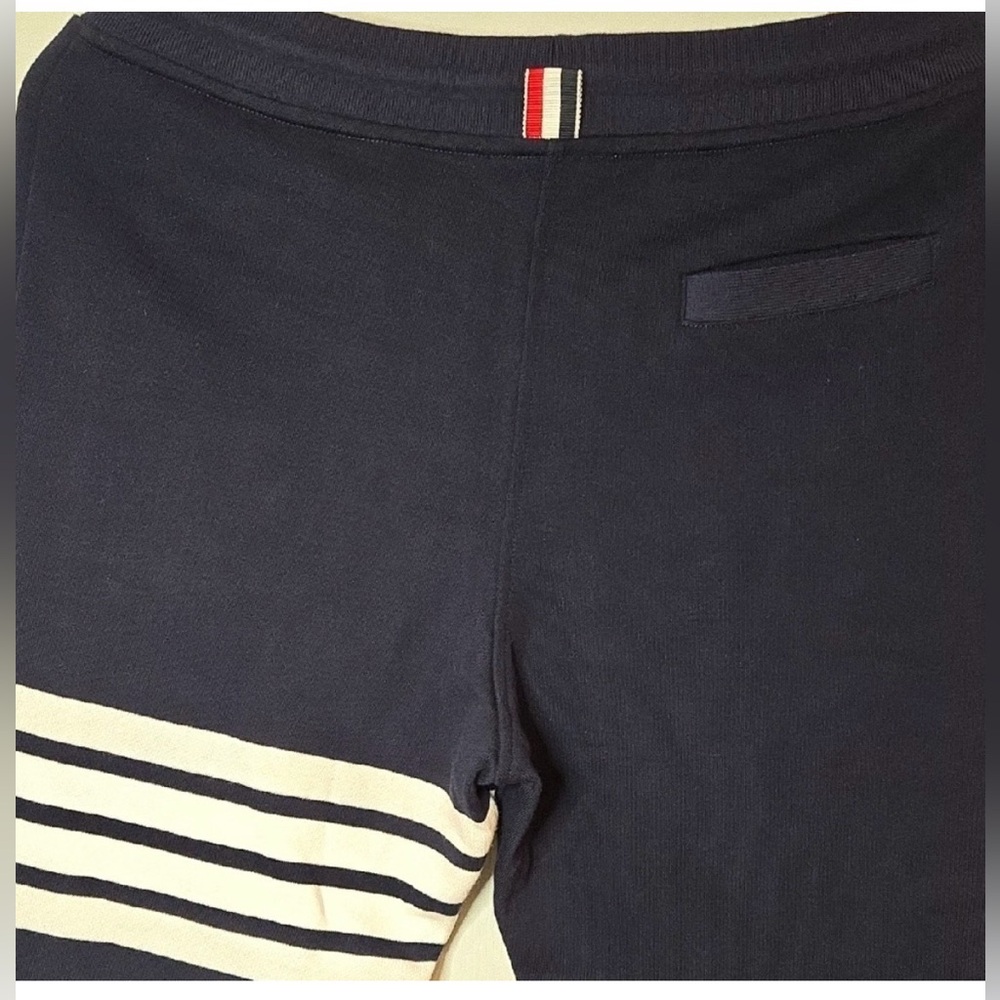 Thom Browne Navy  Joggers 🔵🔴🔵🔴🔵 - Picture 7 of 12